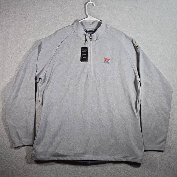Travis Mathew 1/4 zip Sweater Pullover Corona 123rd US Open 2XL New - Picture 1 of 13